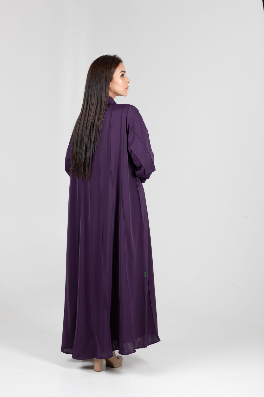 Iqra Abaya purple