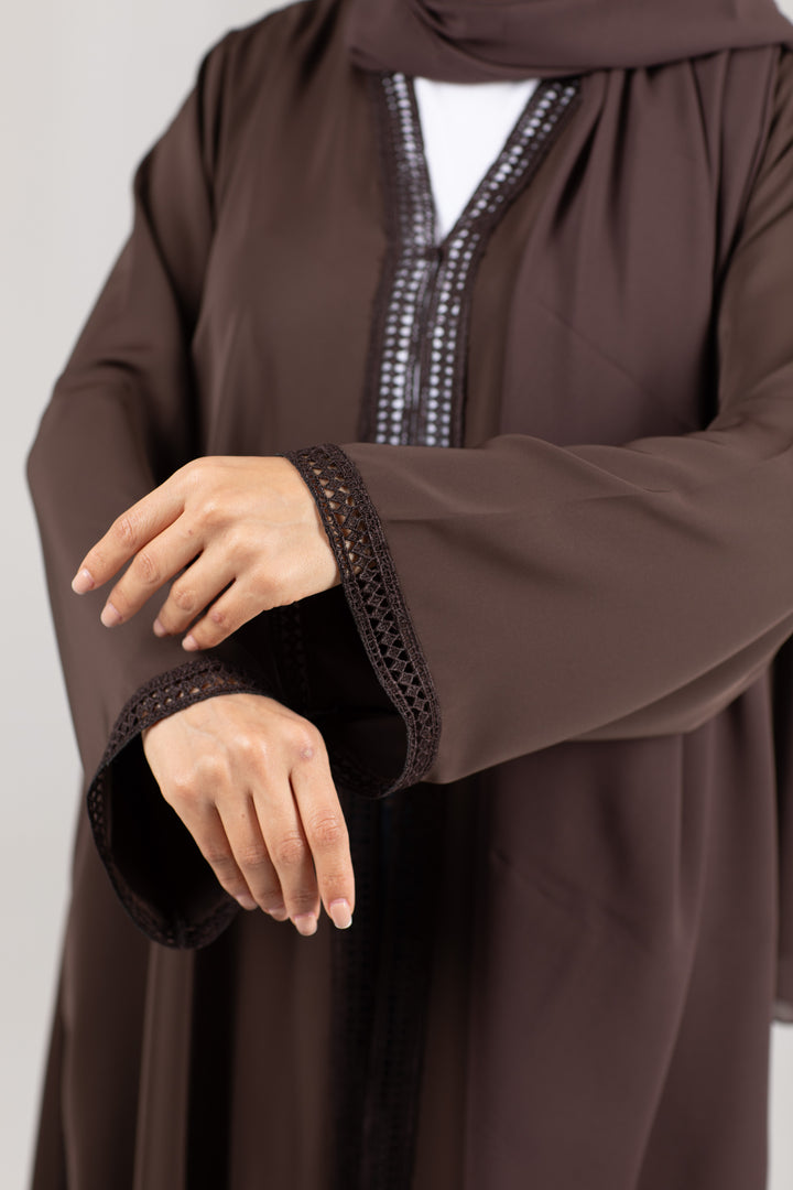 Zainab Brown Abaya