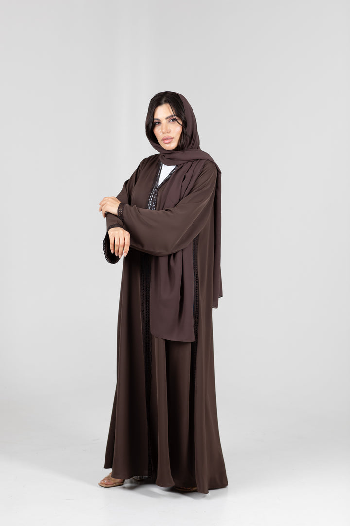 Zainab Brown Abaya