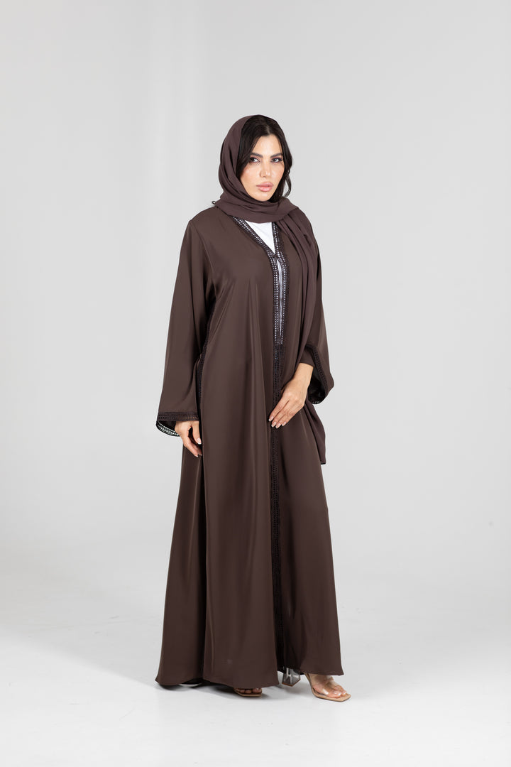 Zainab Brown Abaya