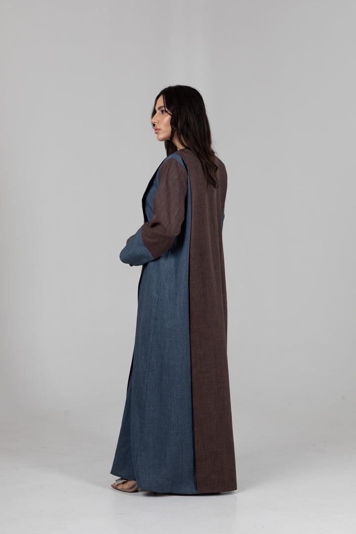 Nabila Abaya maroon