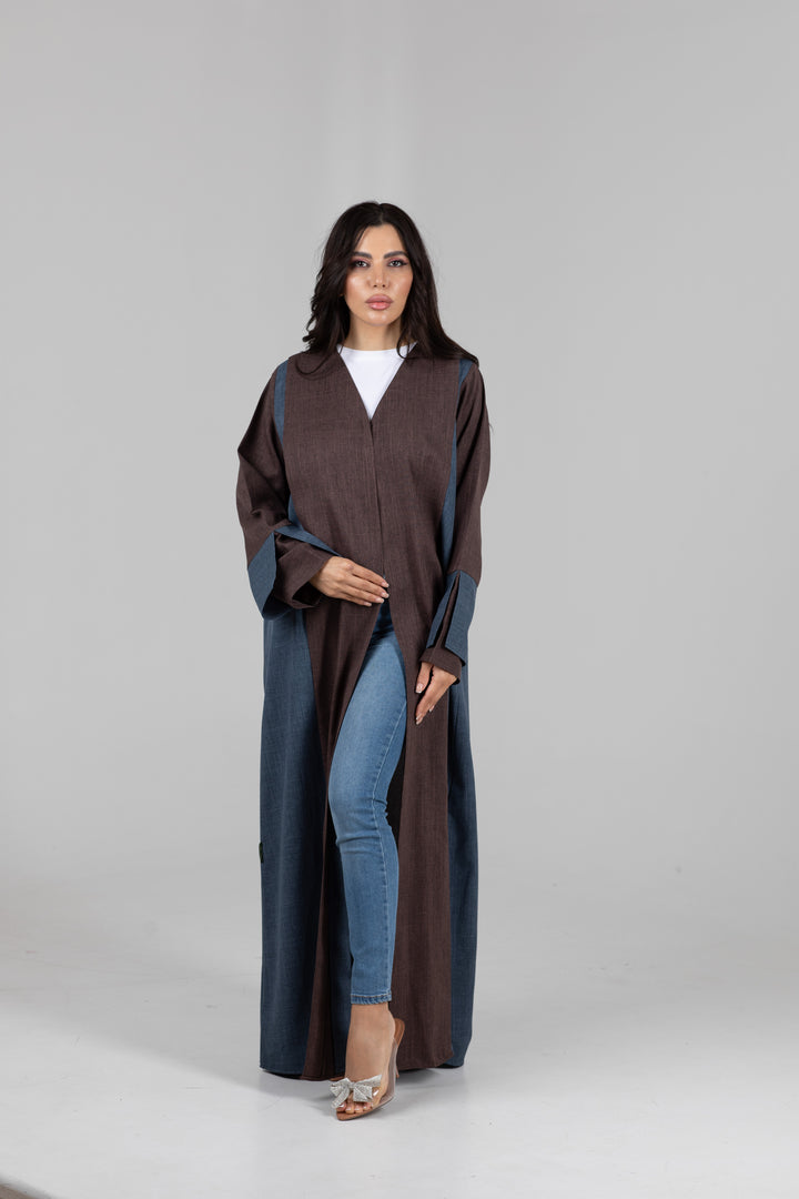 Nabila Abaya maroon