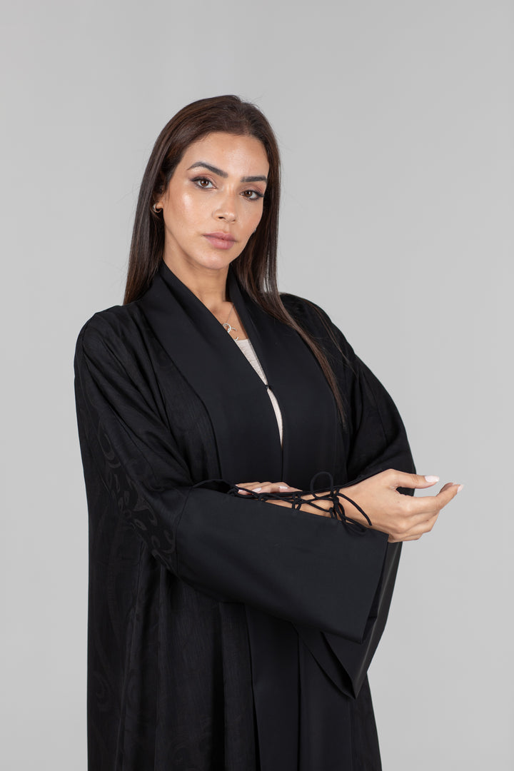Nageena Black Abaya