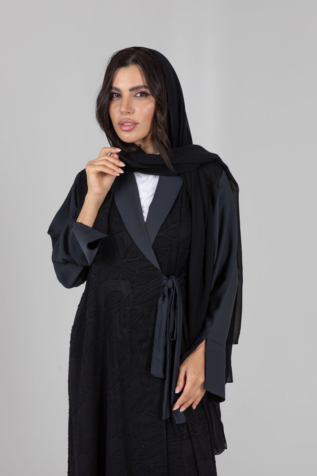 Haniya Black Abaya