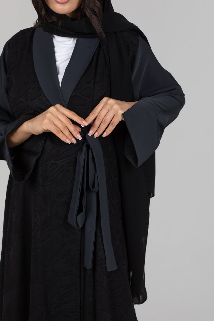 Haniya Black Abaya