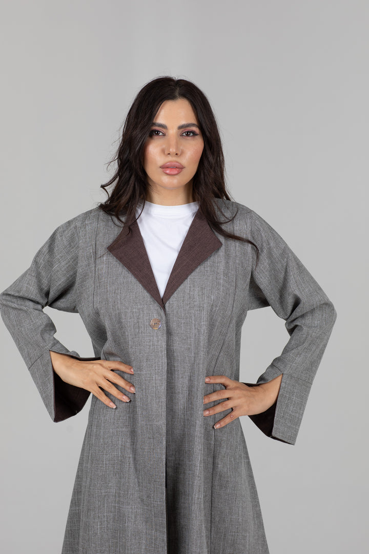 Maya Grey Abaya