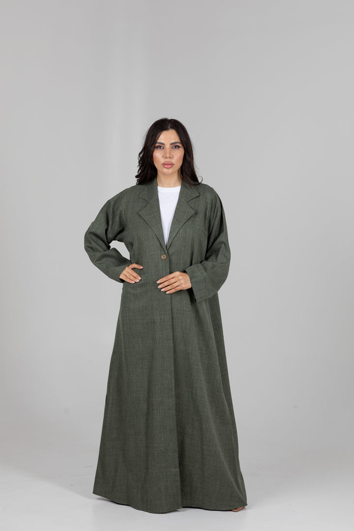 Aafia Grey Abaya