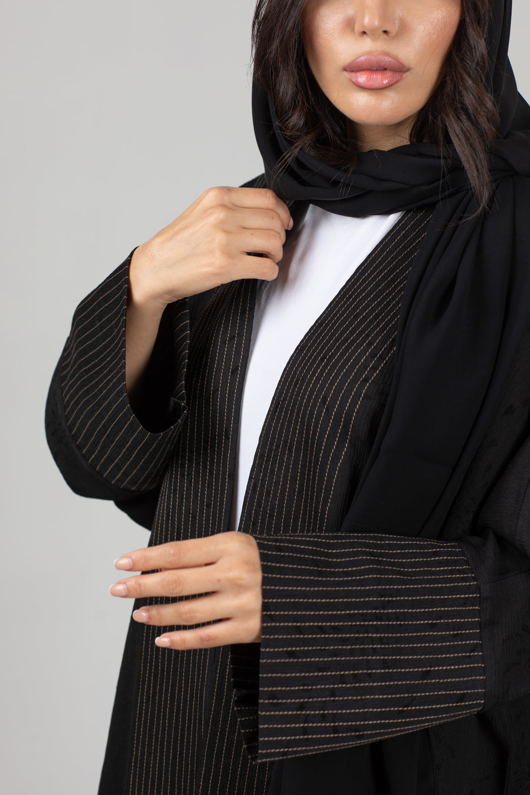 Falak Black Abaya