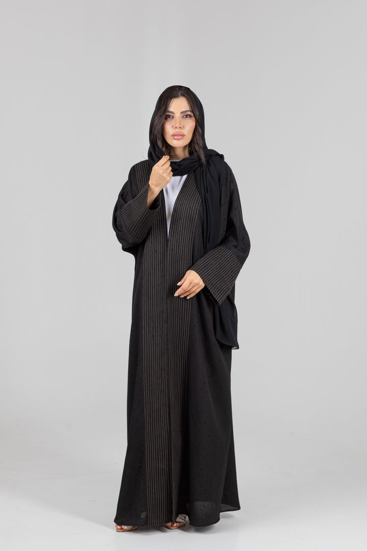 Falak Black Abaya