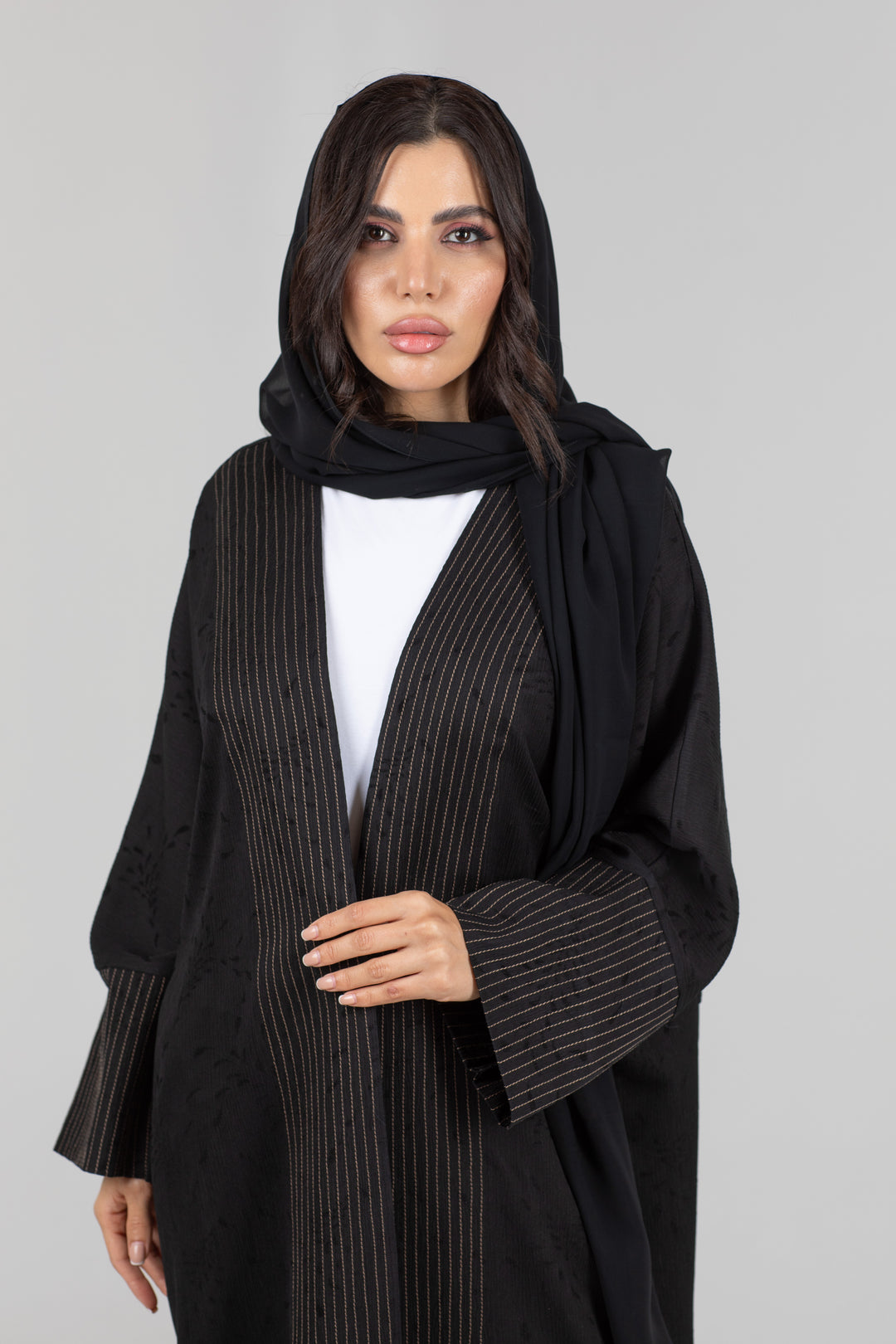 Falak Black Abaya