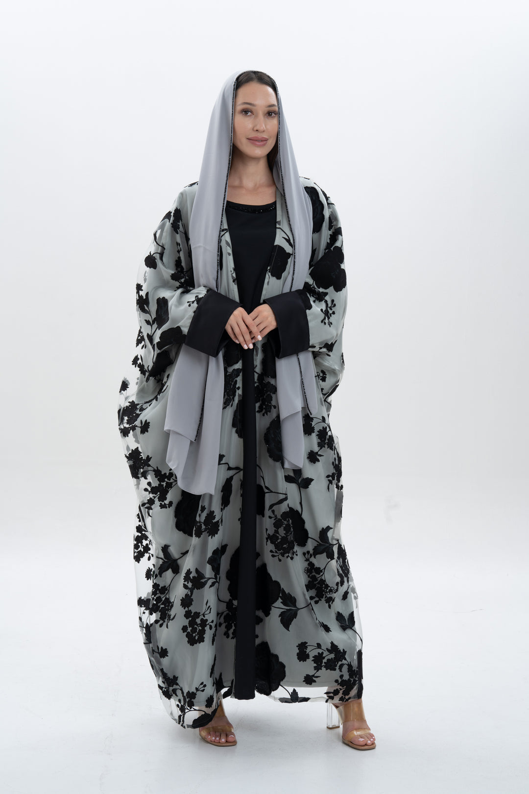 Black Rose Abaya