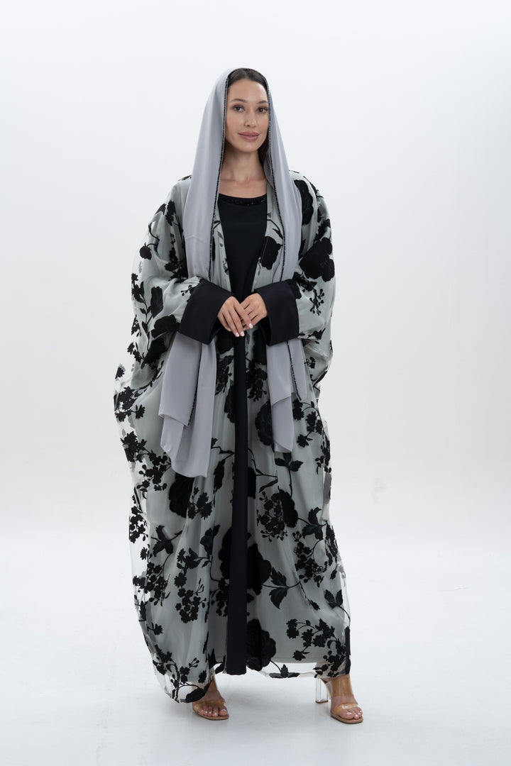 Black Rose Abaya