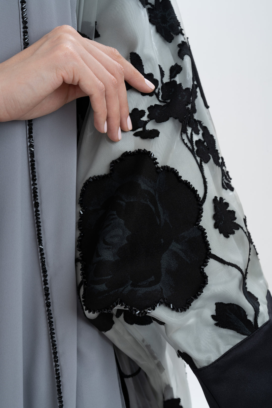Black Rose Abaya