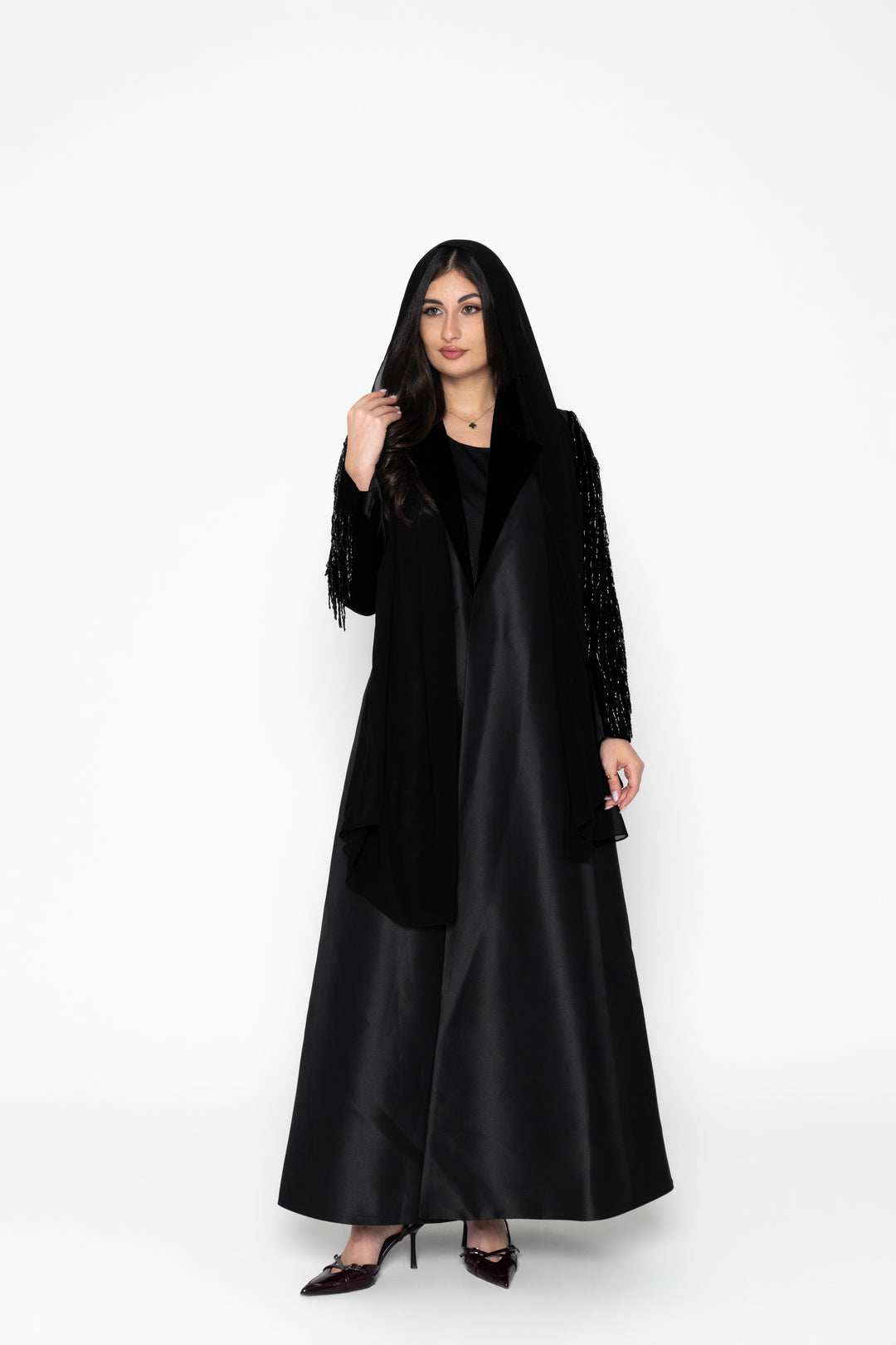 Zayna Black Abaya