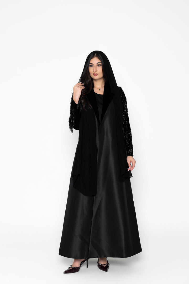 Zayna Black Abaya