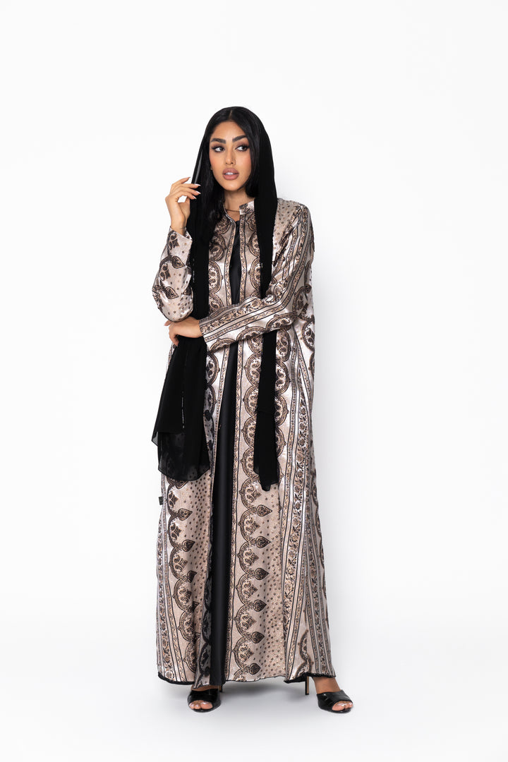 Samara Silver Abaya