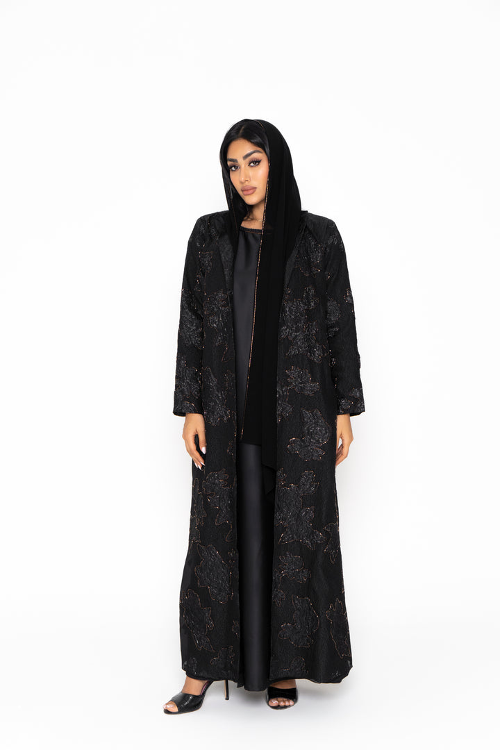 Arwa Black Abaya