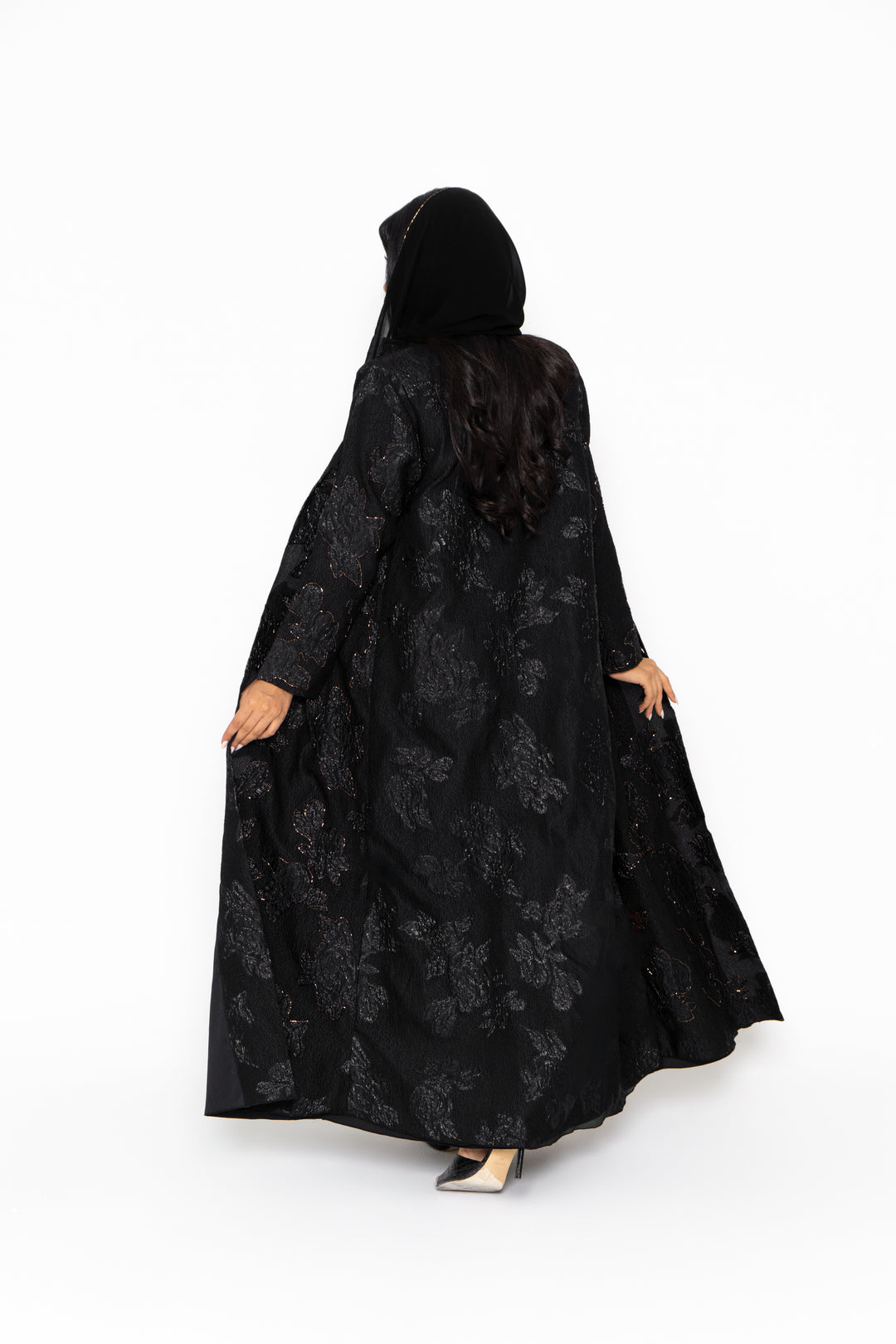 Arwa Black Abaya
