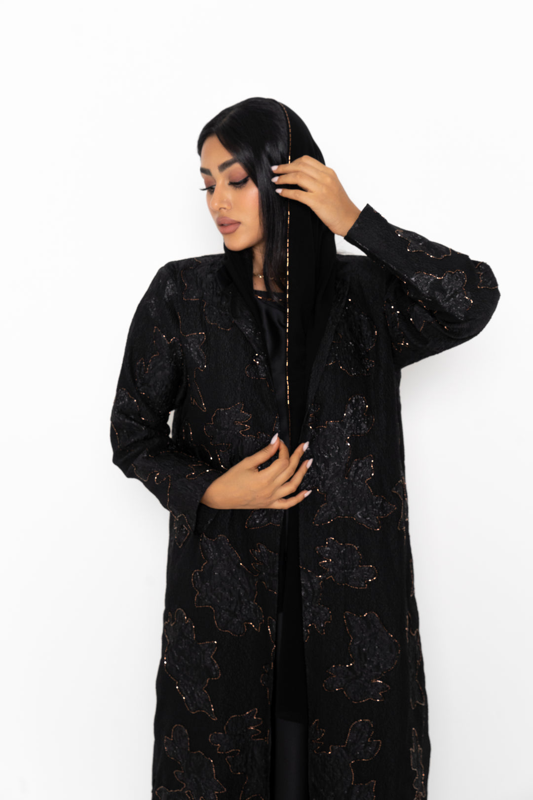 Arwa Black Abaya