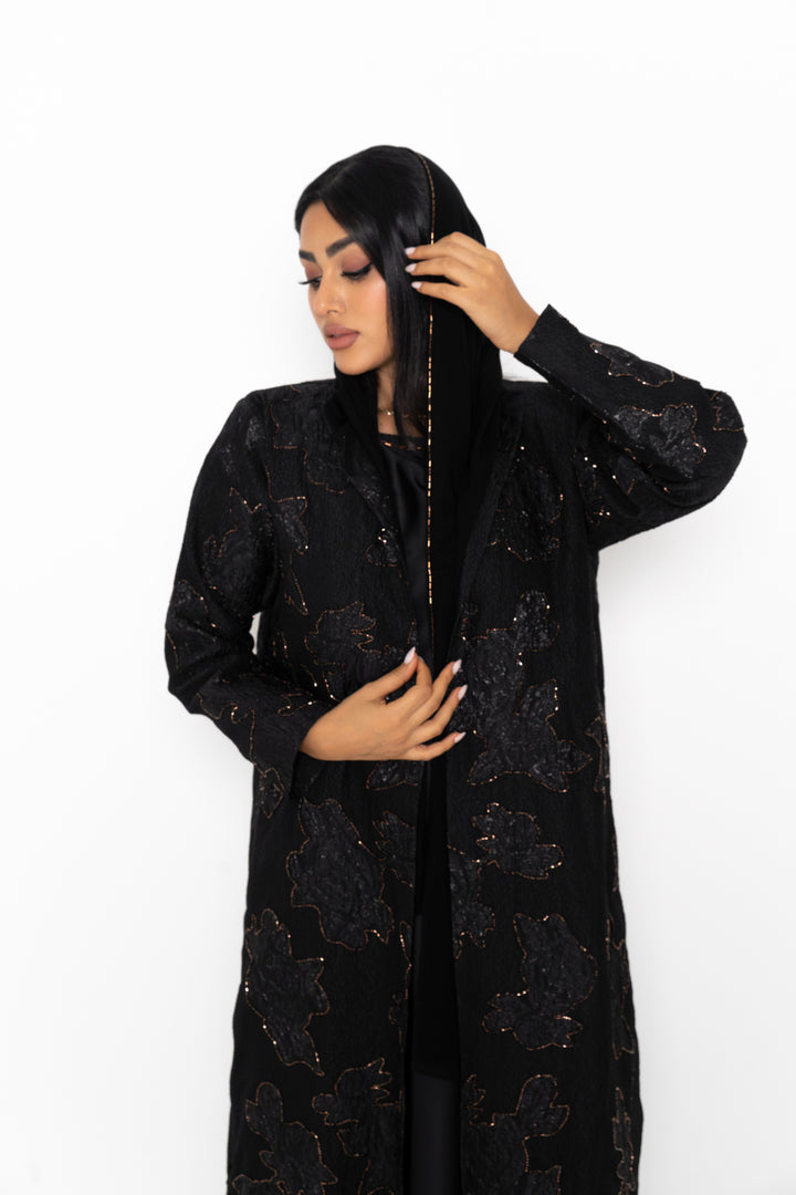 Arwa Black Abaya
