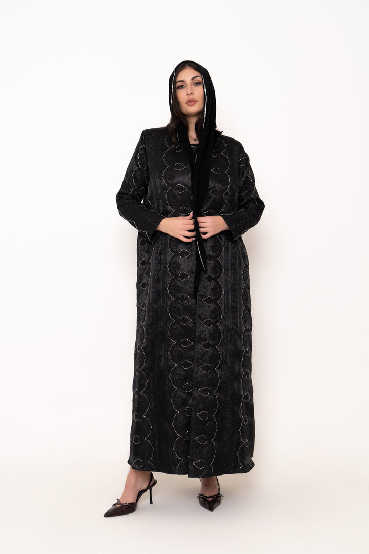 Laila Black Abaya