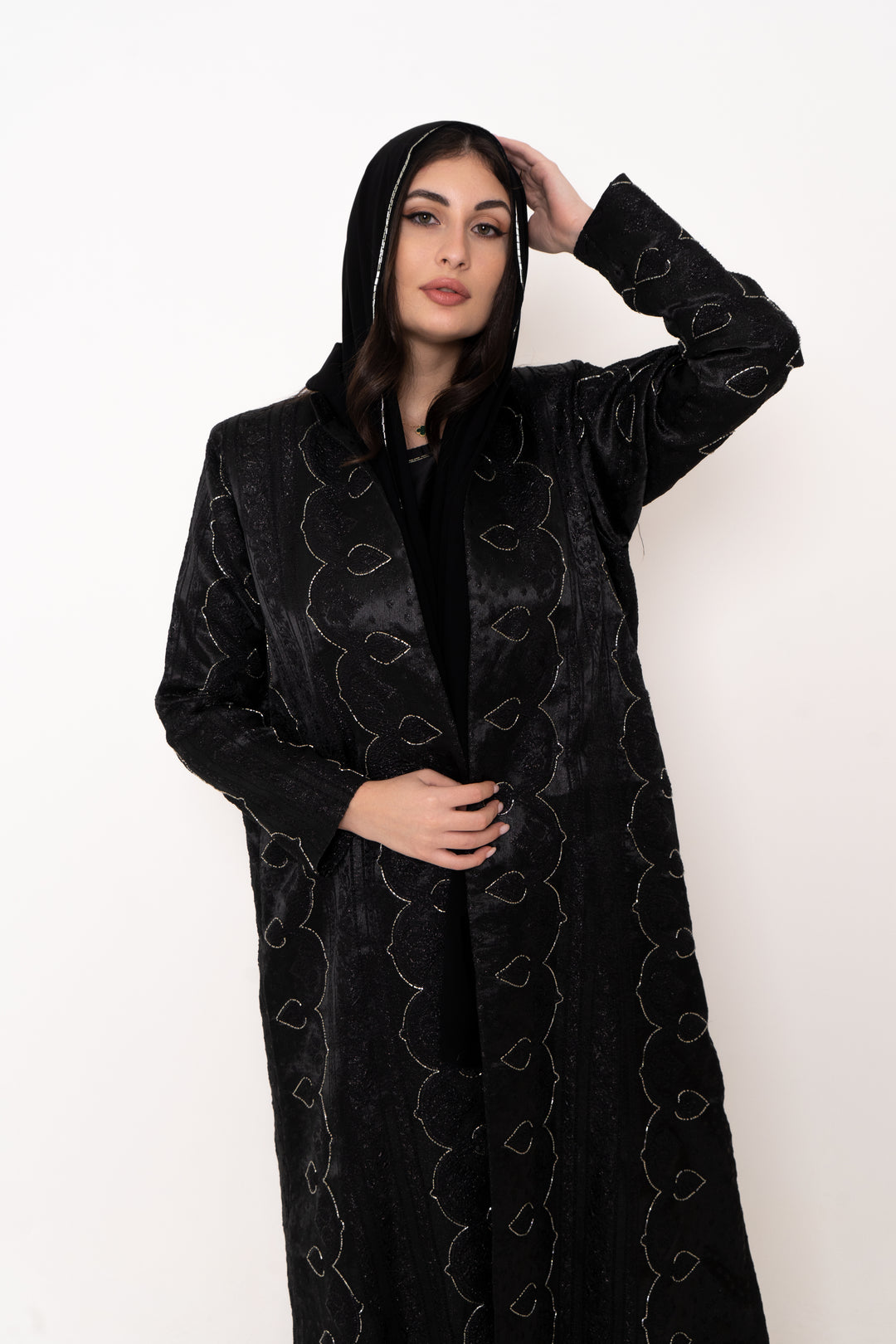 Laila Black Abaya