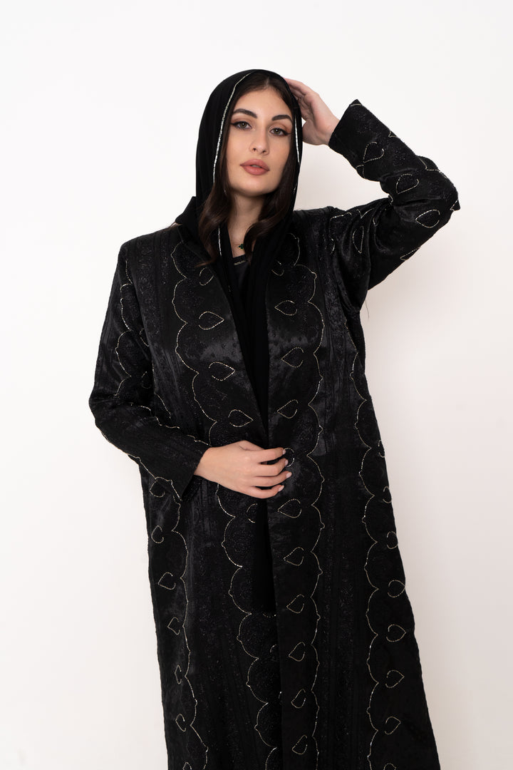 Laila Black Abaya