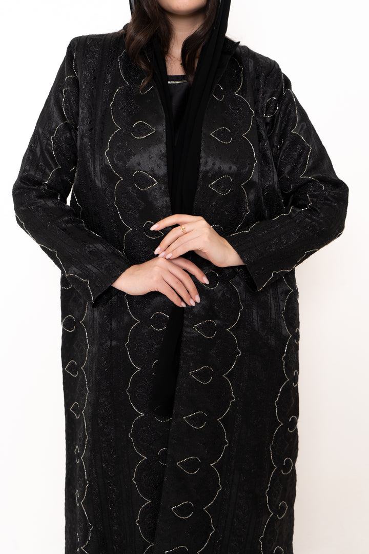 Laila Black Abaya