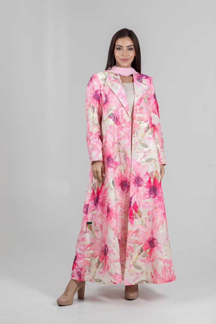 FLORAL ABAYA