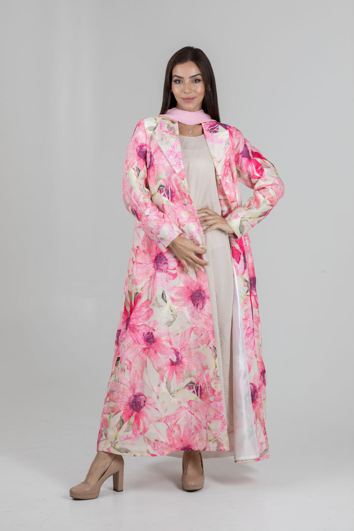 FLORAL ABAYA