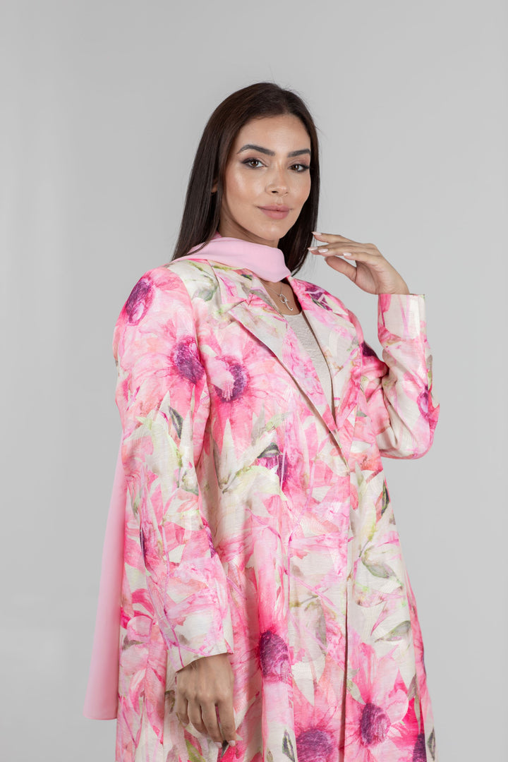 FLORAL ABAYA