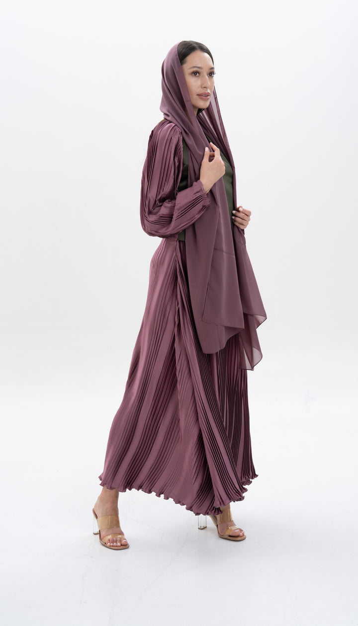 KIran Plum & Green Dress