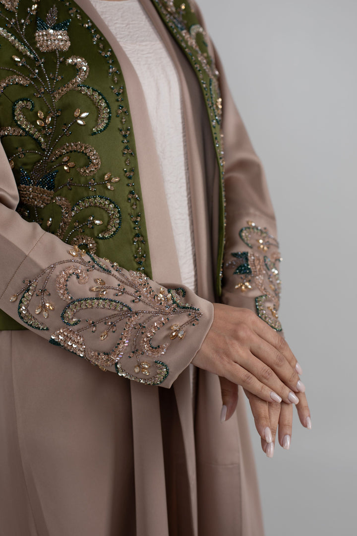 TRADITIONAL PINK Abaya Dress