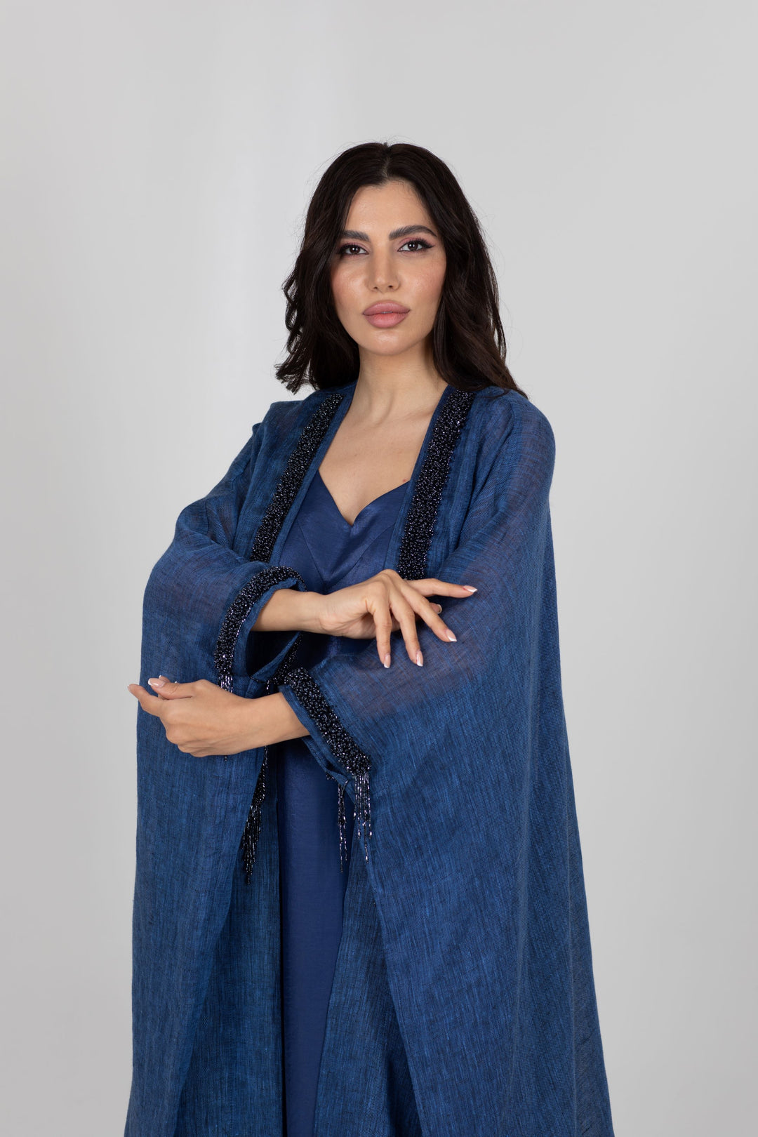 Amal Blue Abaya