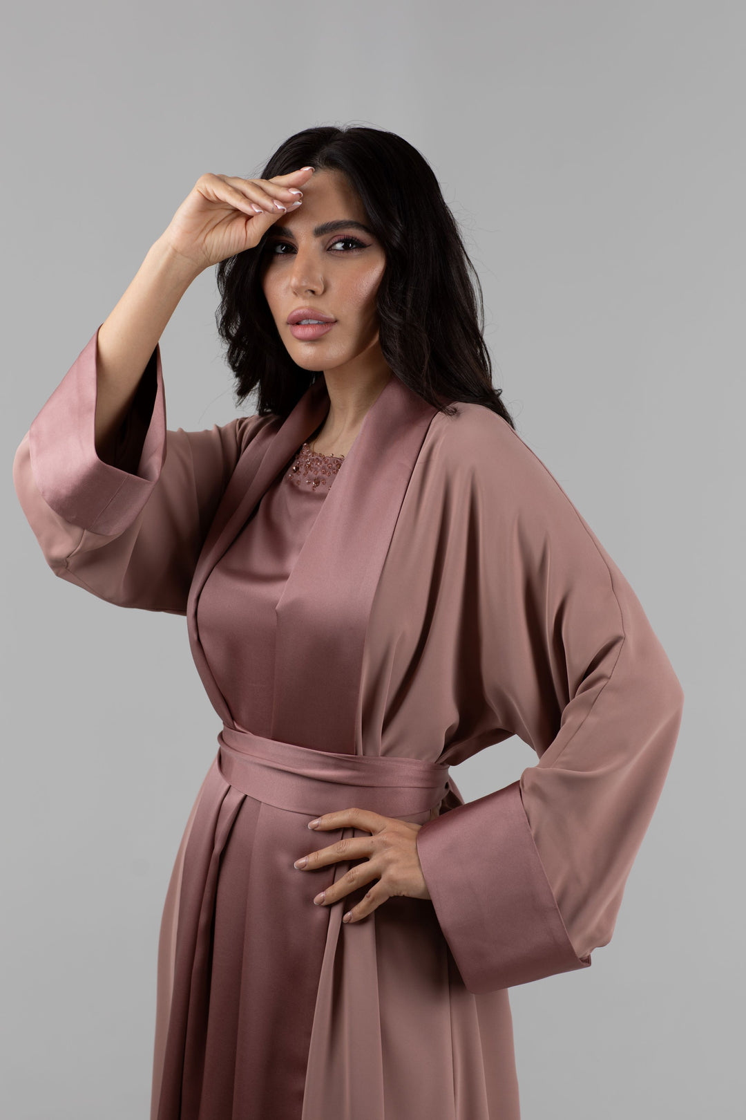 Rose Gold Abaya
