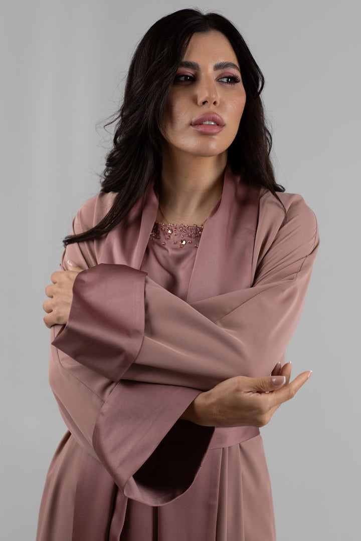 Rose Gold Abaya