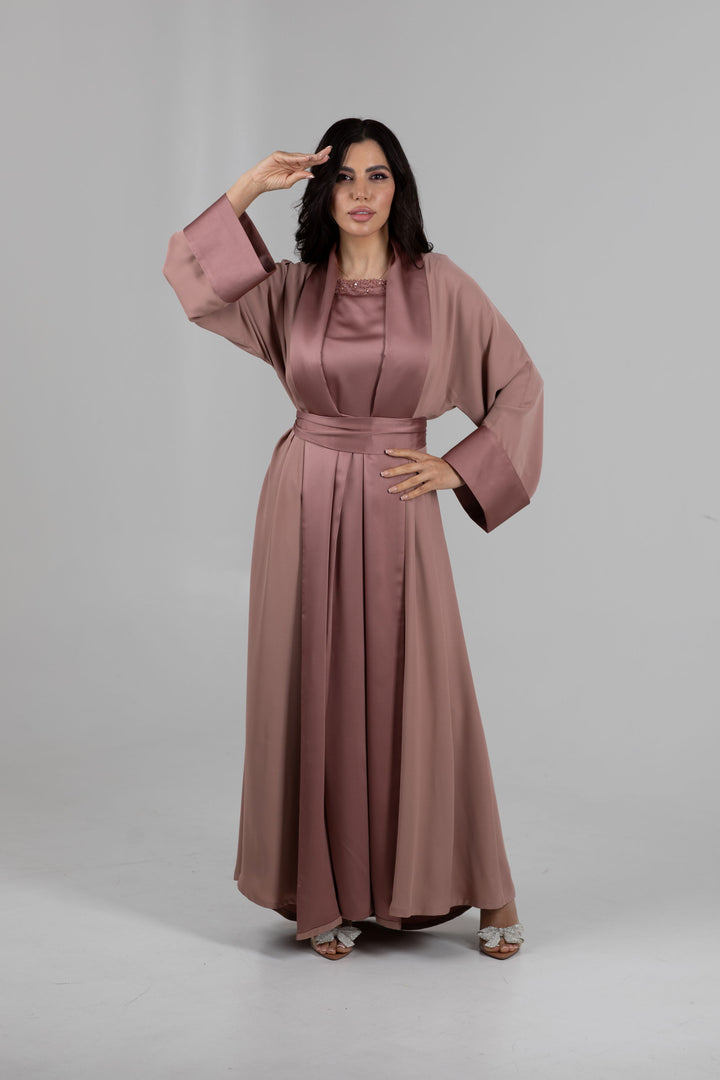Rose Gold Abaya